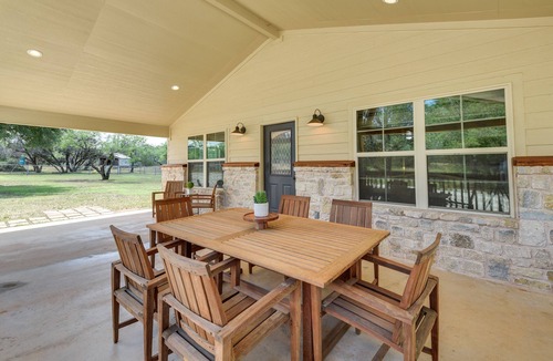 Graford House | Pet-Friendly Texas Home w/Furnished Patio & Grill