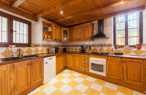 Can Trabal House | Pet-Friendly Villa Masía Can Trabal with Mountain View, Pool, Jacuzzi, Wi-Fi, A/C, Terrace & Garden