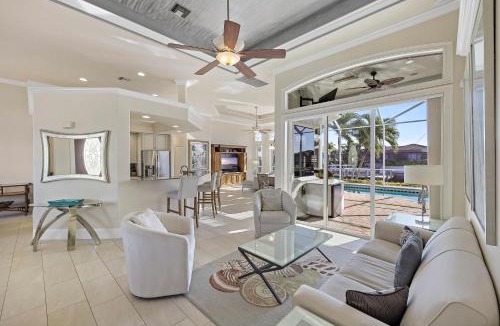 Marco Island House | Pet-friendly waterfront home with heated pool and spa