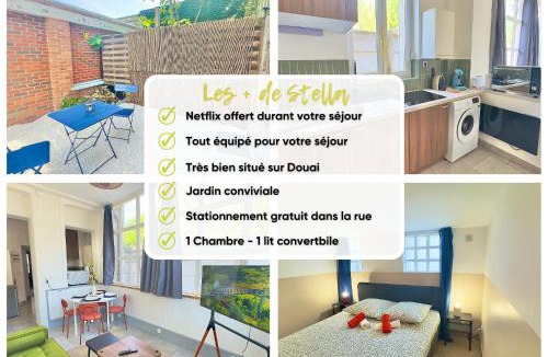Douai Apartment | Petit cocon à Douai avec jardin et Netflix
