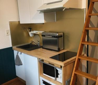 Bagneres-de-Bigorre Apartment | Petit studio, plein centre ville, grande terrasse