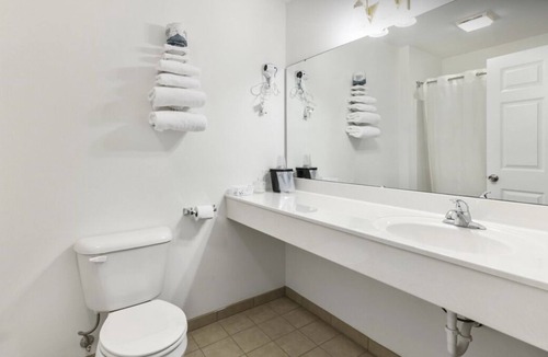 Red Bud Apartment | Petite Double Queen Suite with Free Parking!