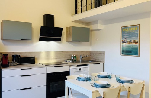 Palavas-les-Flots Villa | Petite Villa Cosy Neuve, Résidence Sécurisée & Piscine Commune