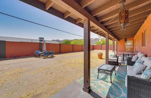 Villa Vista House | Phoenix Home w/Patio & Mtn Views!