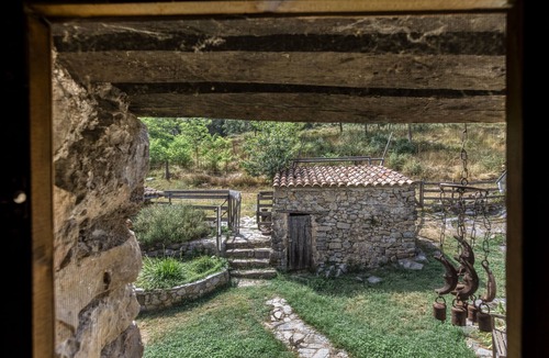 Montagut Apartment | 'Picapoll' Room with Mountain Views, Shared Pool and Terrace