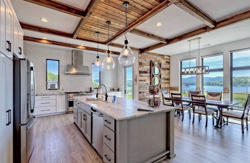 Young Harris House | Pickleball Paradise Resort by Chatuge Home Concierge | Tennis & Pickleball Court · Hot Tub · Firepit · Basketball · Ping Pong