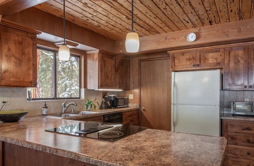 Kings Beach Ski Chalet | Picture Perfect A-Frame with Hot Tub!