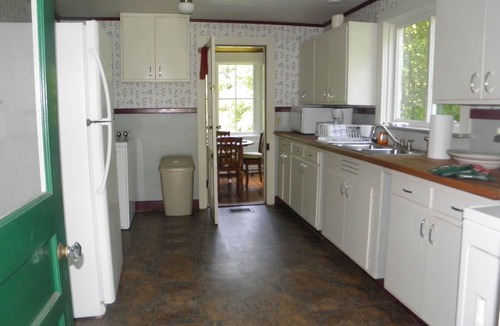 Salsbury Cove House | Picturesque New England Farmhouse-style home on lovely grounds near Bar Harbor