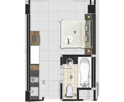 Kalimalang Apartment | Pillo Gold at MGold Tower Apartment