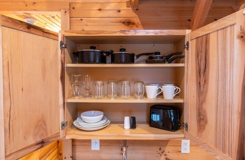 Bethlehem Cabin | Pine Cabin #5 - Rustic Lakefront Log Cabin