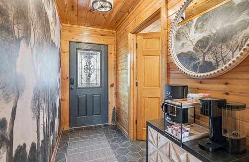 Hemlock Hills Cabin | Pine & Dandy | Arts & Crafts District Cabin w/Hot Tub & Game Features