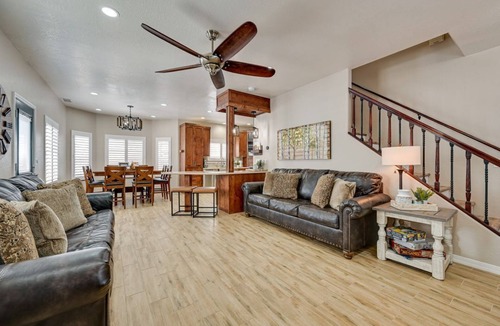 Ponderosa Trails House | Pine Haven: Hot Tub, Games, Gym, Family Friendly
