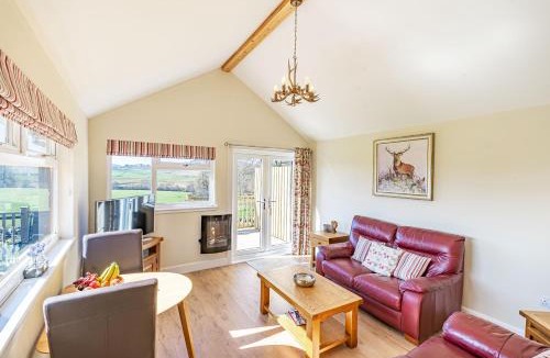 Blairgowrie Ski Chalet | Pine Marten Lodge with Hot Tub