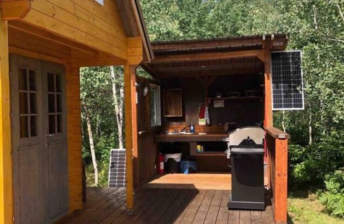 Marchand Cabin | Pine Place with Dome, Solar off-grid, Sauna & Pool
