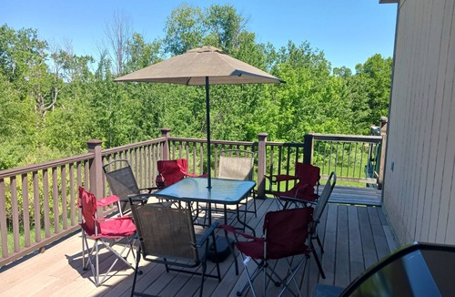 Suttons Bay House | PineBay Hideaway!nTwo bedroom, 1 bath, private area. Sleeps 5 plus pullout sofa.