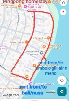 Gili Trawangan House | Ping Pong homestay Gili Trawangan