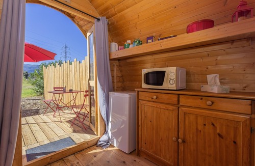 Saint-Andre Cabin | “Pink Pod” Cabin in Saint-André