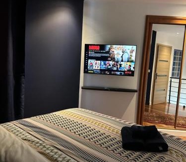 Reims Apartment | Pink Tropical Champagne