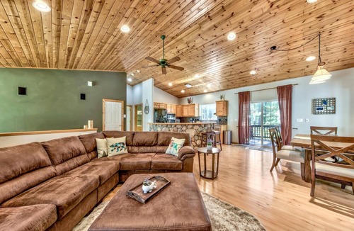 Country Club Estates House | Pioneer Pines - HotTub, Pets, Foosball, 3 Fireplaces