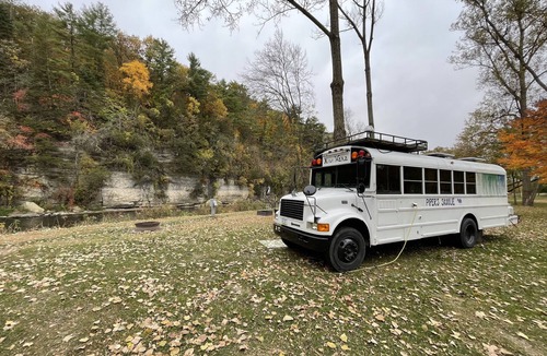 Decorah House | Piper’s Bluffton Skoolie - Glamping in the most picturesque part of Iowa.