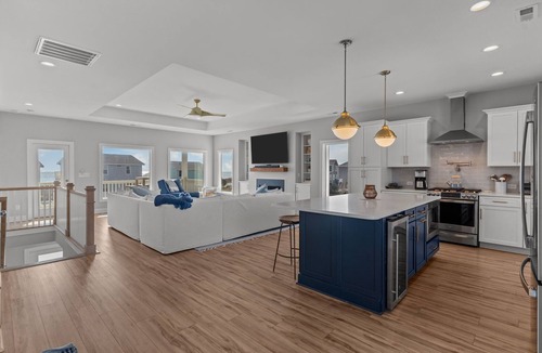 Yaupon Beach House | Pippin's Perch: Spacious 4BR Home w/Pri Pool, HT, Elevator, Ocean Views, & Pet-Friendly