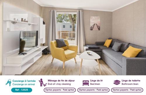 Saint-Gilles-Croix-de-Vie Ski Chalet | Piscine chauffée commune, 2 adultes 2 enfants
