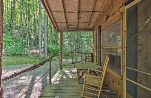 Barnardsville House | Pisgah Forest 'The Oak' Cabin w/Deck by Creek