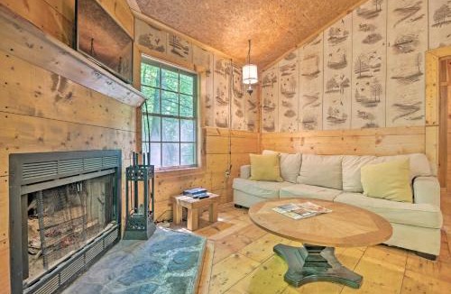 Barnardsville House | Pisgah Forest 'The Oak' Cabin w/Deck by Creek