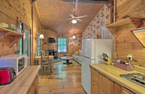 Barnardsville House | Pisgah Forest 'The Oak' Cabin w/Deck by Creek
