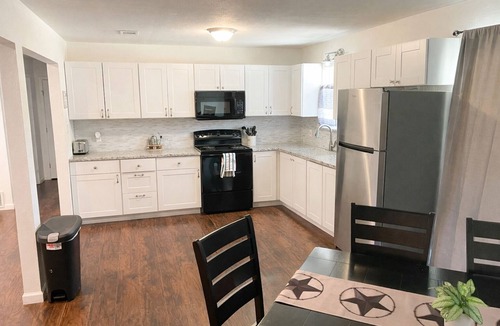 Keller House | Pit Stop Paradise: Desk & Large Yard Fenced