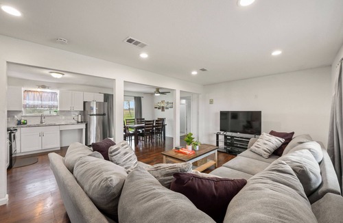Keller House | Pit Stop Paradise: Desk & Large Yard Fenced