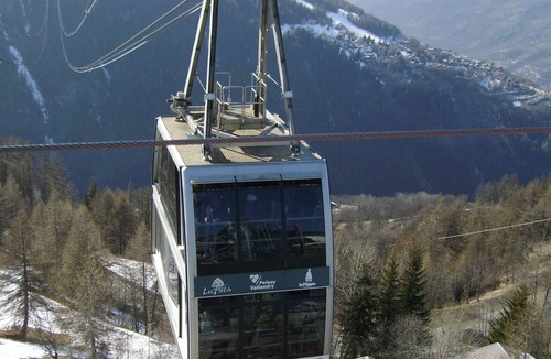 Macot-la-Plagne Apartment | Plagne-Bellecôte, magnificent view, divisible studio equipped for 4/5p