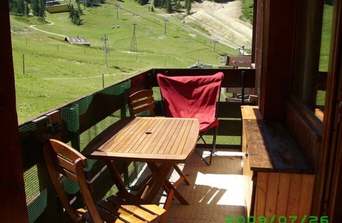 Macot-la-Plagne Apartment | Plagne-Bellecôte, magnificent view, divisible studio equipped for 4/5p