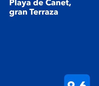 Canet de Berenguer Apartment | Playa de Canet, gran Terraza