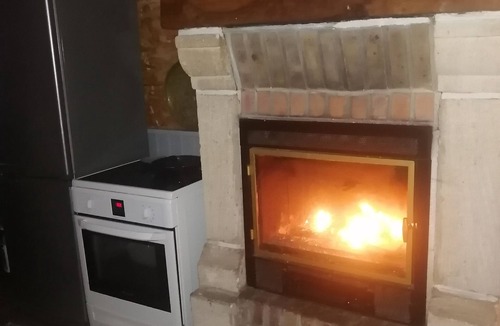 La Riviere-Saint-Sauveur House | PLEASANT TOWN HOUSE WITH FIREPLACE AND GARDEN, 2 MINUTES FROM THE BEACH