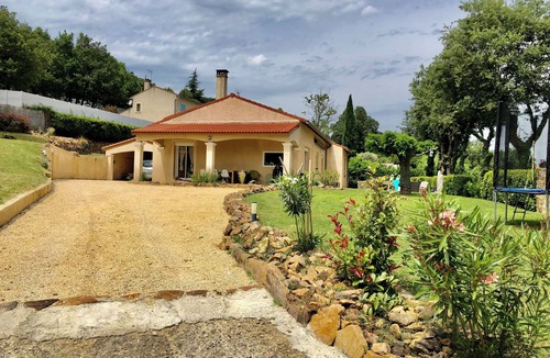 Saint-Georges-les-Bains House | Pleasant house (view, nature, pool)