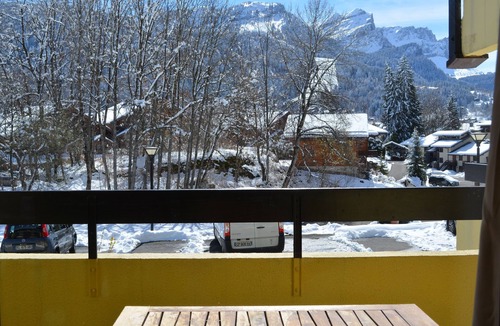 Les Carroz-d'Araches Apartment | Pleasant Savoyard resort studio