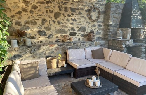 Sournia House | Pleasant stone house with private pool and modern comfort.