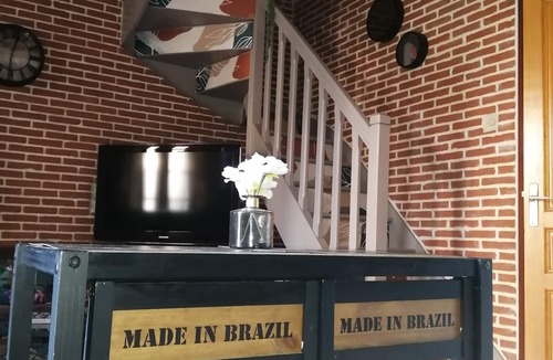 Yerville House | Pleasant town house with fireplace