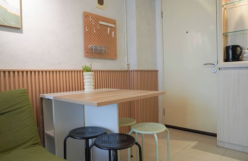 Jatinegara Apartment | Pleasant White 3Br At Bassura City Apartment