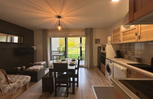 Peyragudes Apartment | 🏔 Plein center Loudenvielle, lgt 5 pers tout équipé + wifi 🌞 CLASSE 3 ⭐