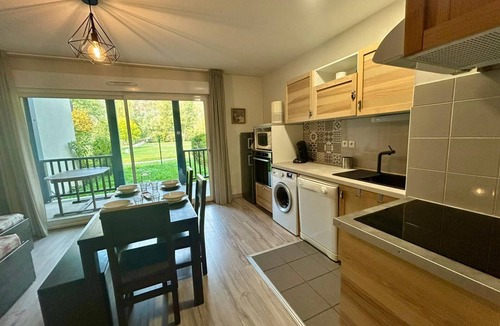Peyragudes Apartment | 🏔 Plein center Loudenvielle, lgt 5 pers tout équipé + wifi 🌞 CLASSE 3 ⭐
