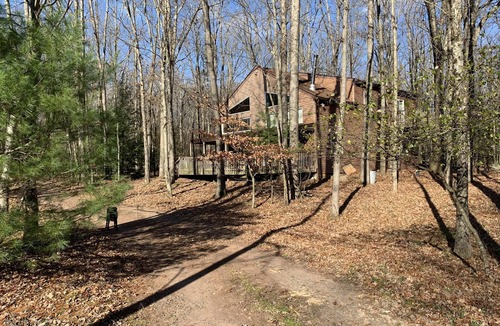 Hickory Hills Cabin | Pocono Lakefront Mountain Home.Do NOT make any requests until messaging us first