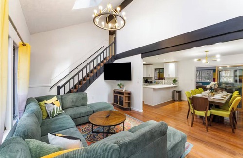 East Stroudsburg House | Poconos Play Heaven - Hot Tub, Game Room, Slides!