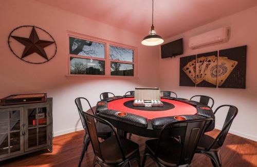 Walnut Place House | Poker Paradise and Pool Cabana