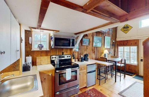 Chittenden Cabin | Pond View Cabin-Rustic 2 Bedroom-Sleeps 4