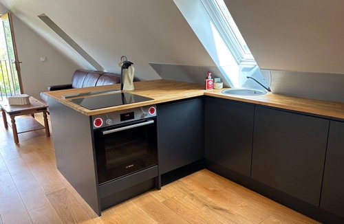 Bulmer Cabin | Pond View Loft - Sleeps 2 - Pet Friendly