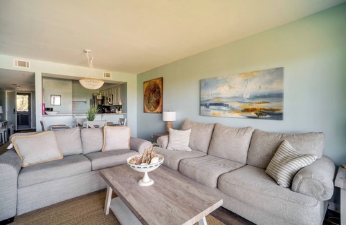 Beachwalk Apartment | Pool Access & Views at Saint Helena Island Condo!