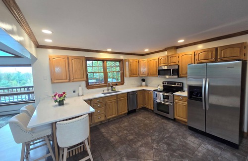 Warrensburg Ski Chalet | Pool Arcade Spa Mtn Views Lake George Retreat