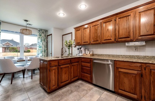 Bentonville House | Pool at International-Inspired Home, Steps from Bentonville’s Best Trails